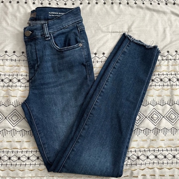 DL1961 Denim - Florence Skinny Mid Rise Intrasculpt Crop